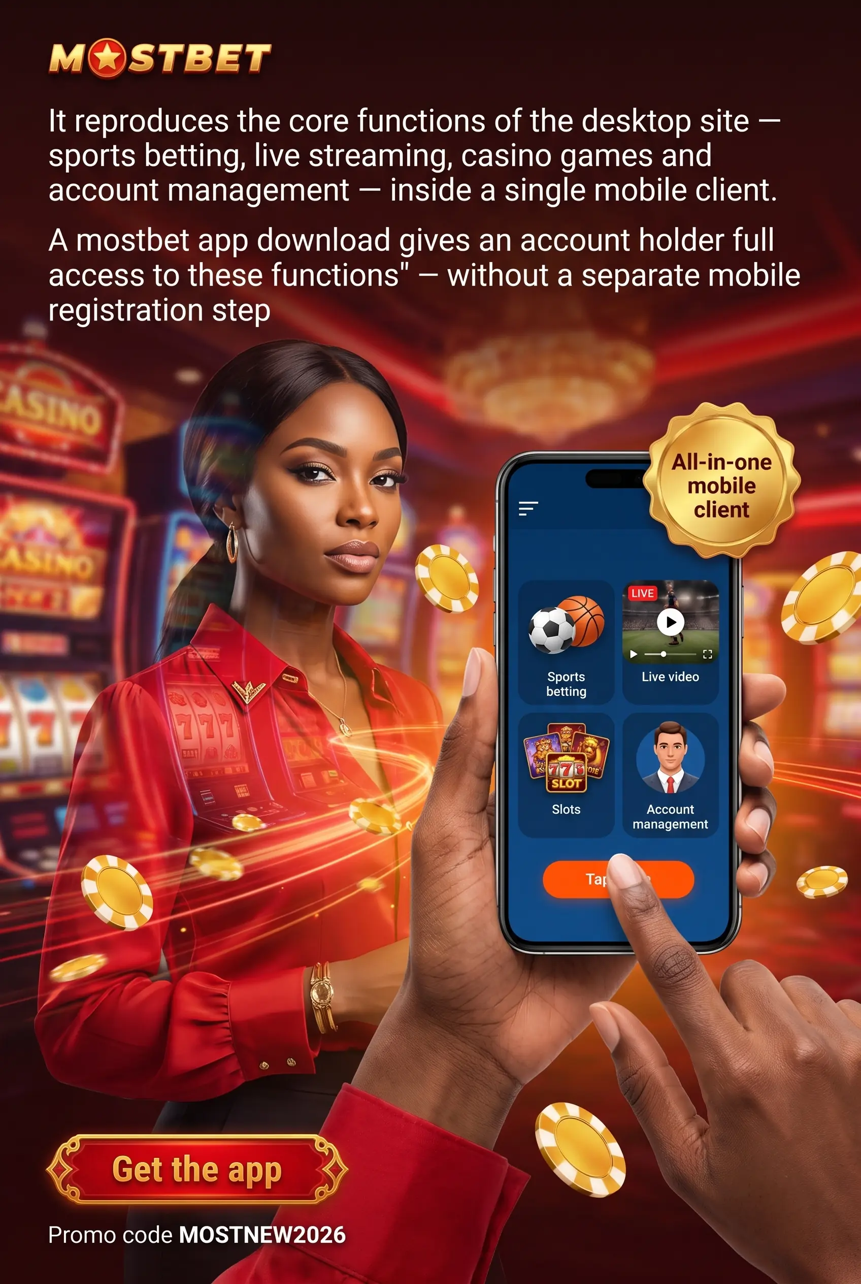Overview of the Mostbet mobile app in Nigeria
