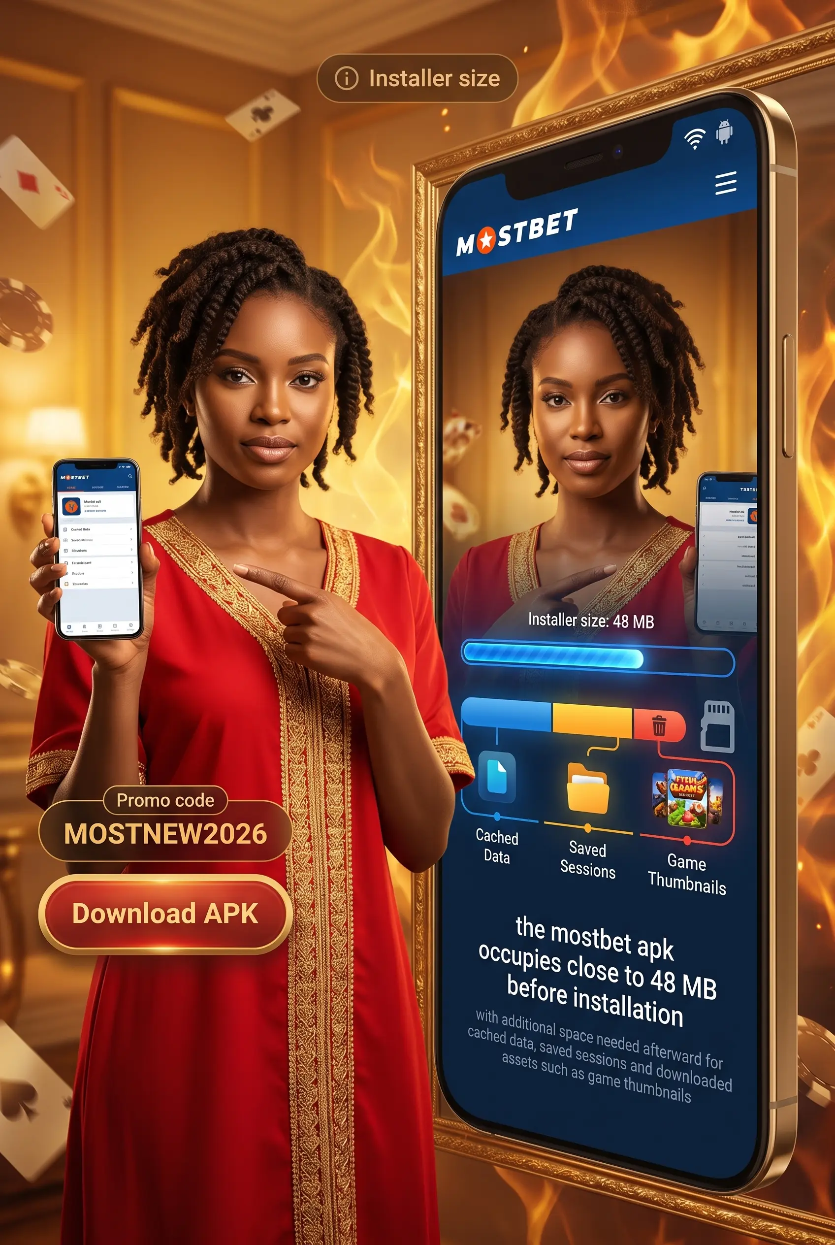 Device and system requirements for the Mostbet app