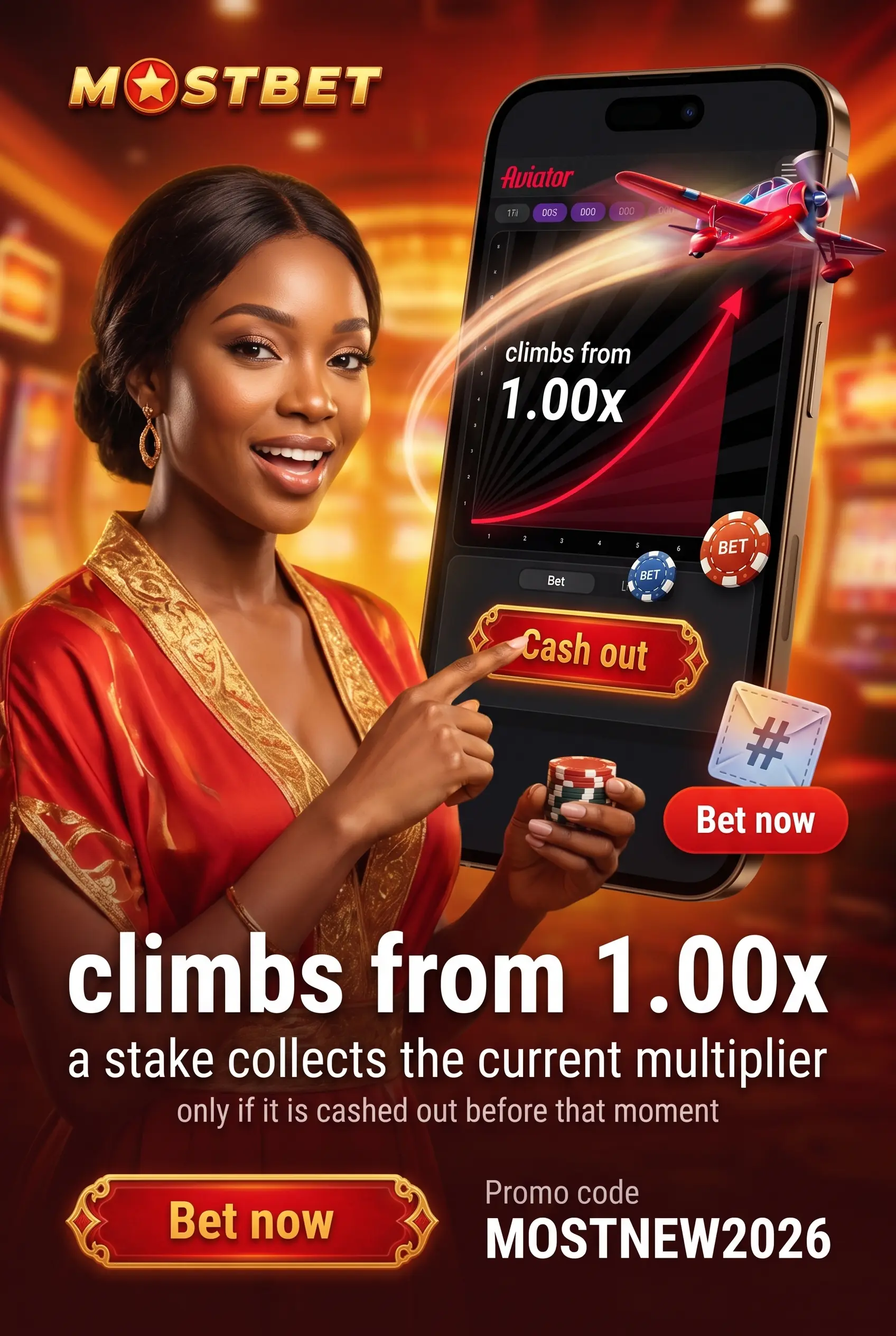 Mostbet Aviator key points