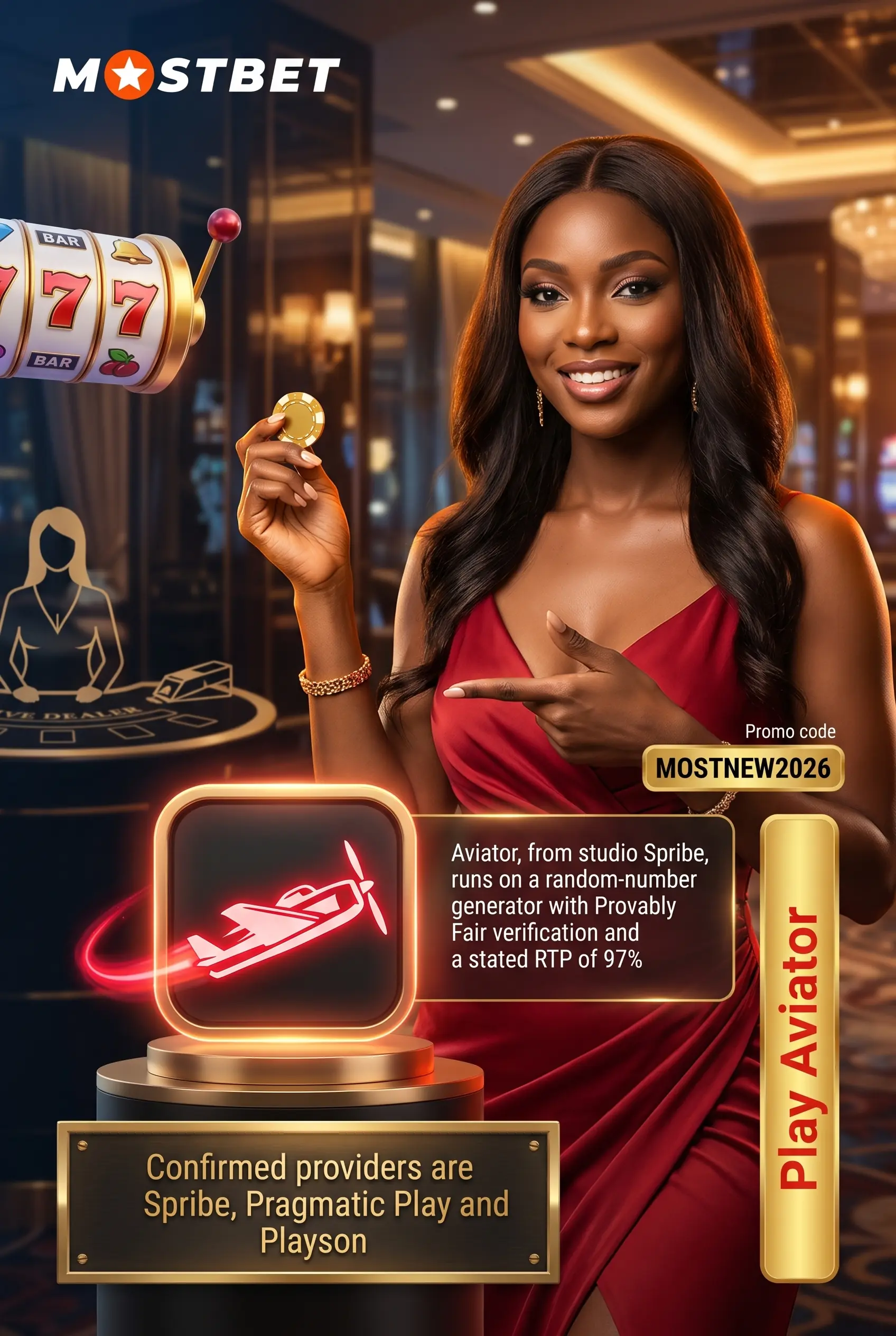 Casino catalogue categories and providers