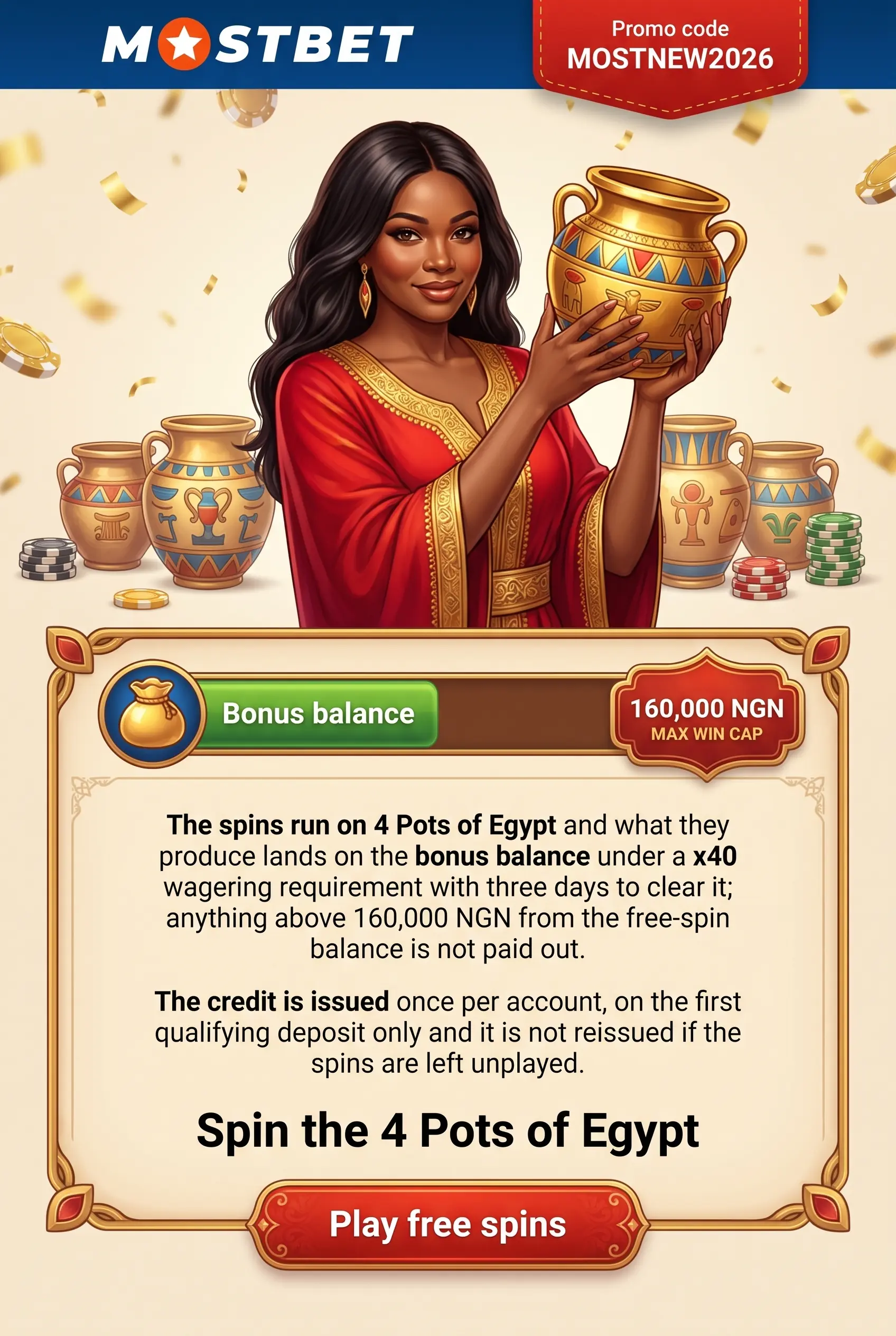 Free spin packs values and maximum win