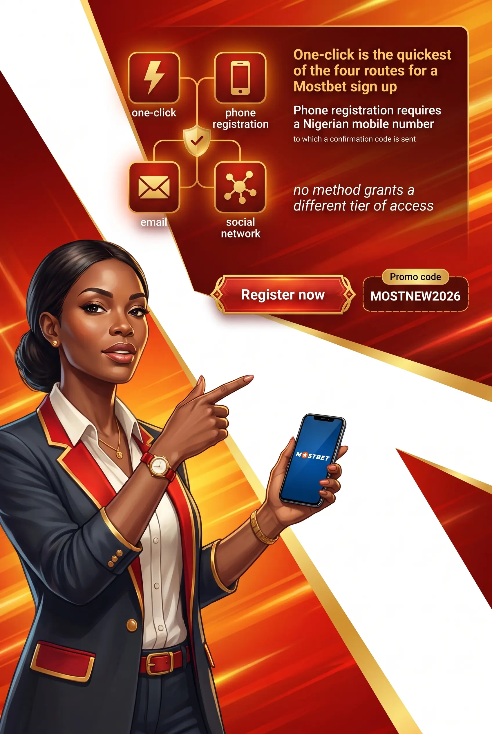 Available registration options in Nigeria