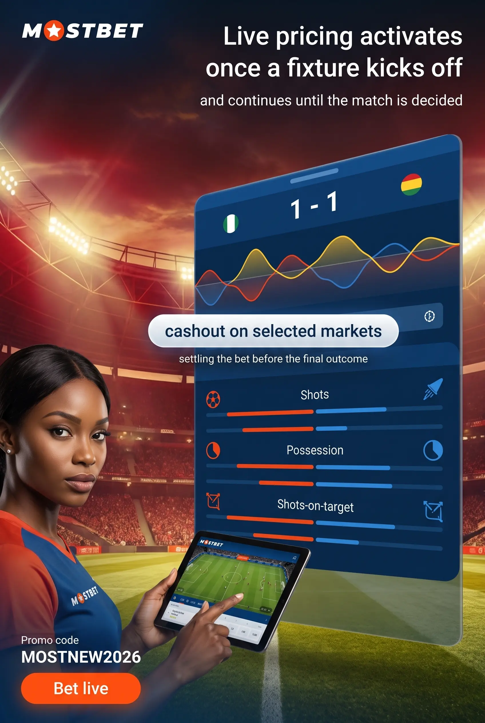 Live markets during a match