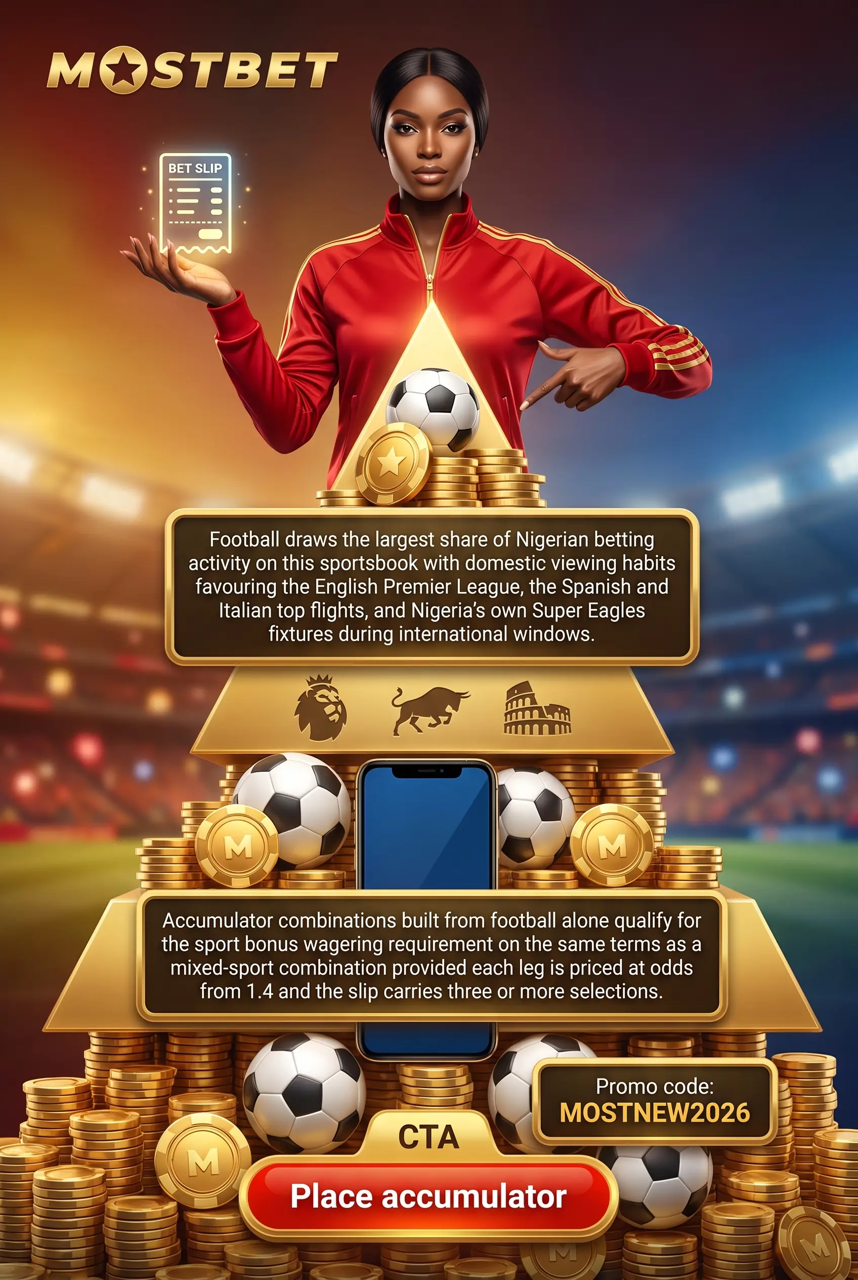 Football segment for Nigerian bettors